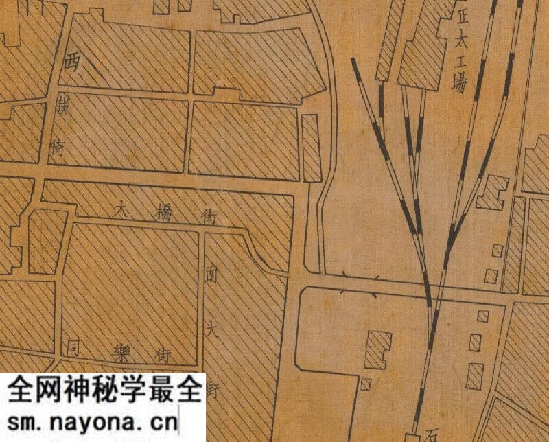 民国石家庄《石门新市街要图》预览图1 民国石家庄《石门新市街要图》预览图1