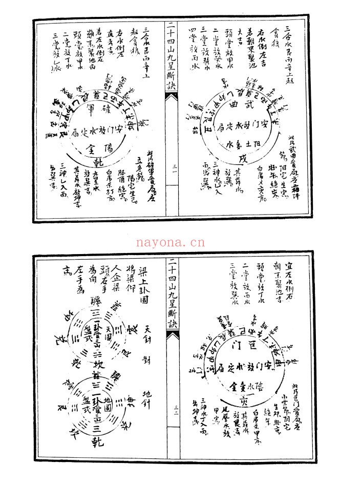 二十四山九星断决