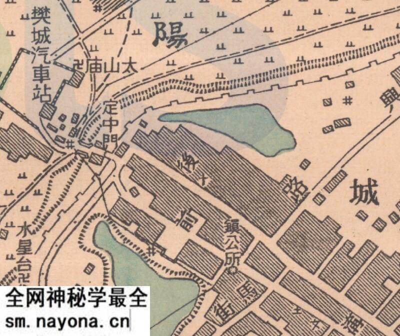 1949年《襄阳樊城城市图》预览图2 1949年《襄阳樊城城市图》预览图2