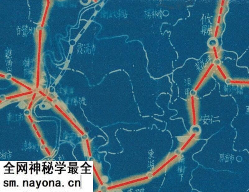 1947年《湖南省公路路线图》预览图2 1947年《湖南省公路路线图》预览图2
