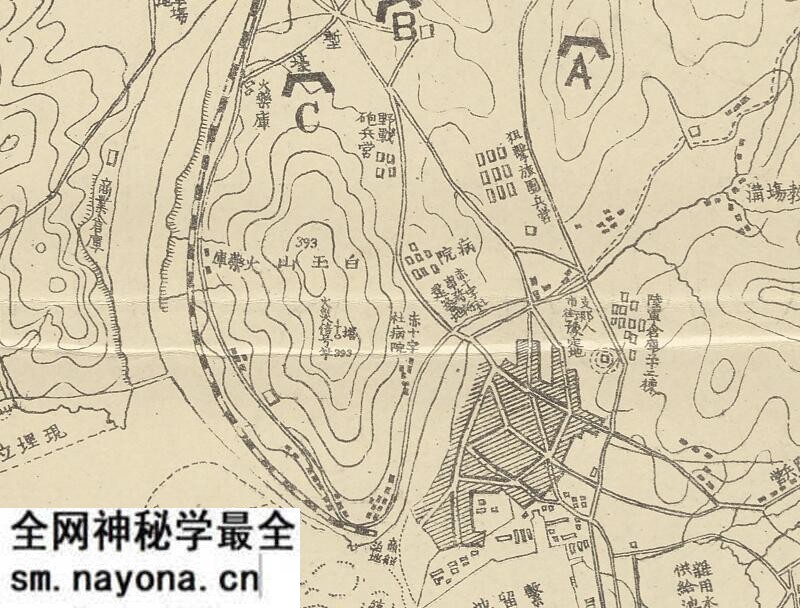 1904年《旅順港防备图》预览图3 1904年《旅順港防备图》预览图3