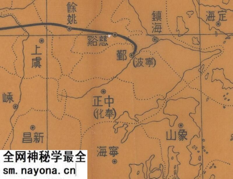 民国时期《浙江省分县概图》预览图2 民国时期《浙江省分县概图》预览图2