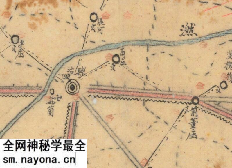 1940年代《河南省广武县图》预览图2 1940年代《河南省广武县图》预览图2