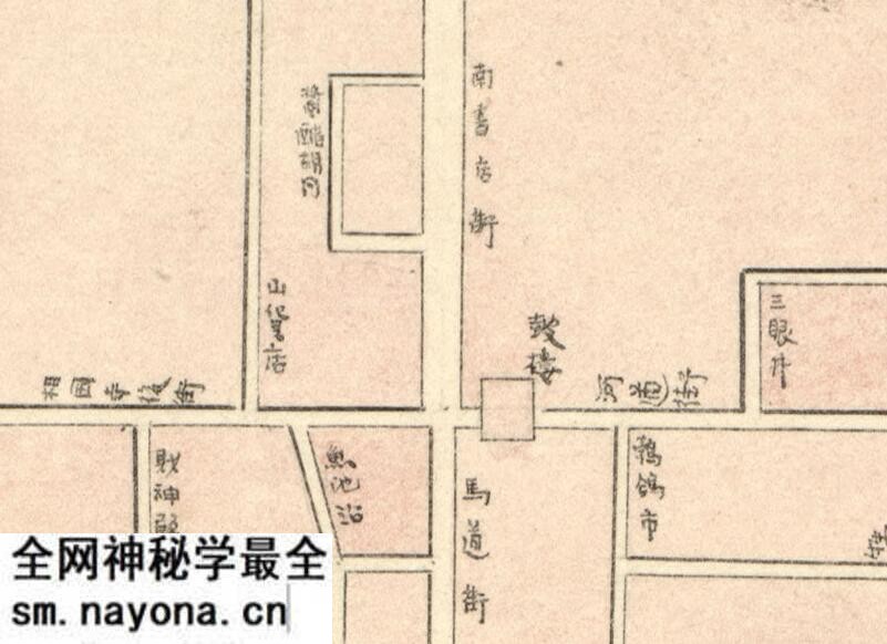 1883年《河南开封府城市街之图》预览图2 1883年《河南开封府城市街之图》预览图2