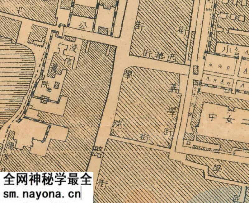 1933年《桂林街市图》预览图2 1933年《桂林街市图》预览图2