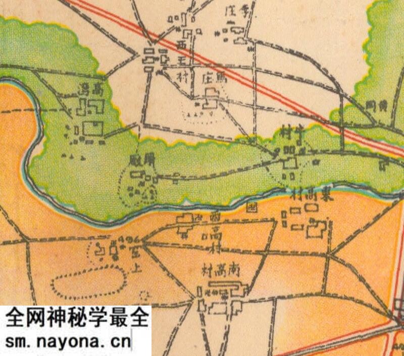 1940年《新乡都市计画要图》预览图3 1940年《新乡都市计画要图》预览图3