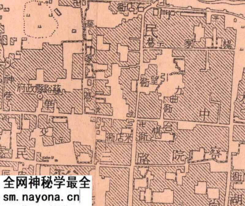 1946年《慈溪县城厢图》预览图1 1946年《慈溪县城厢图》预览图1