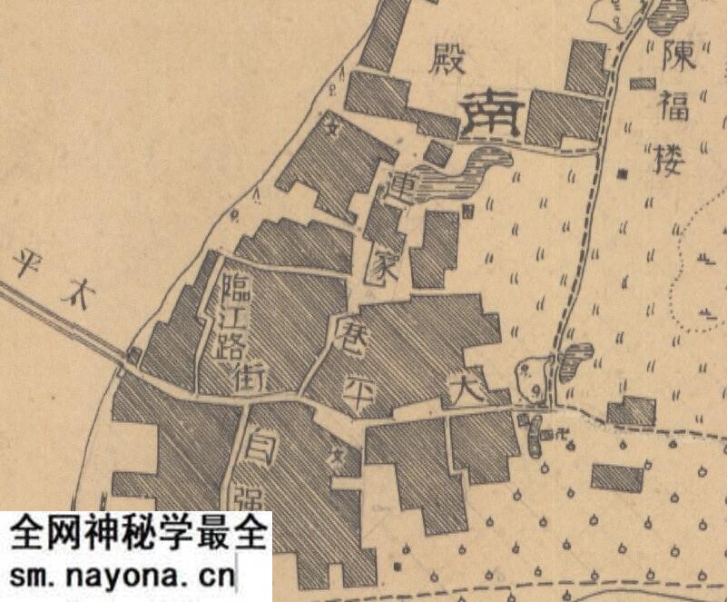 1947年江西《南城县城厢图》预览图2 1947年江西《南城县城厢图》预览图2