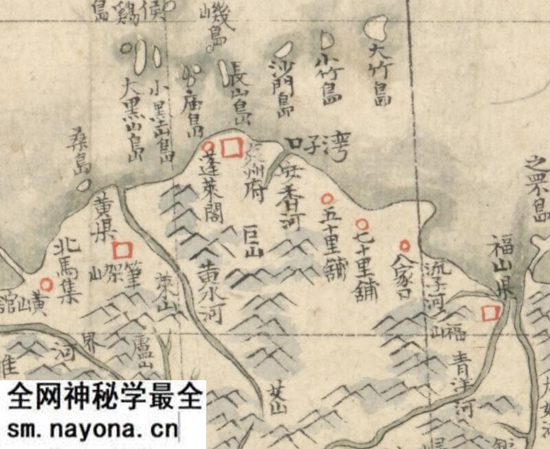 1693–1722年《山东舆图》预览图1 1693–1722年《山东舆图》预览图1