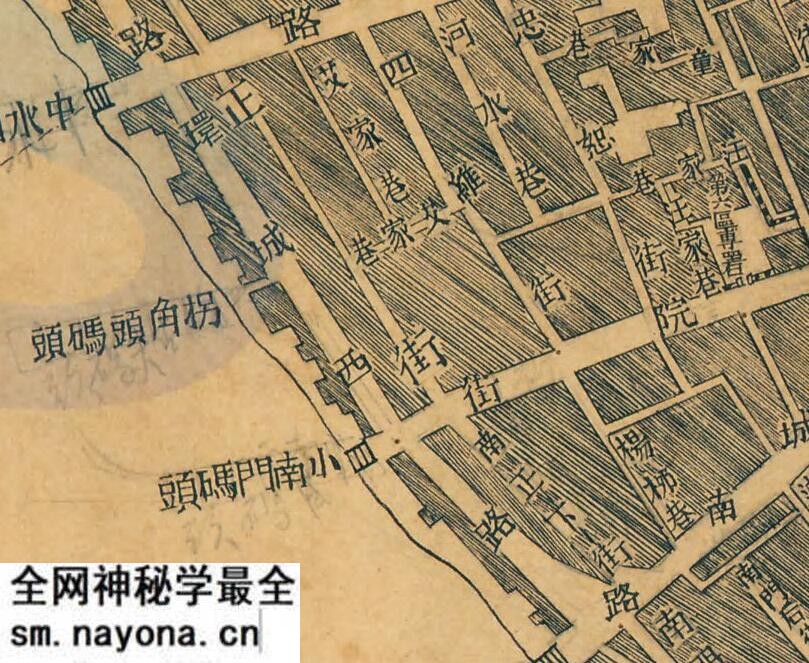 1947年《宜昌县城市图》预览图2