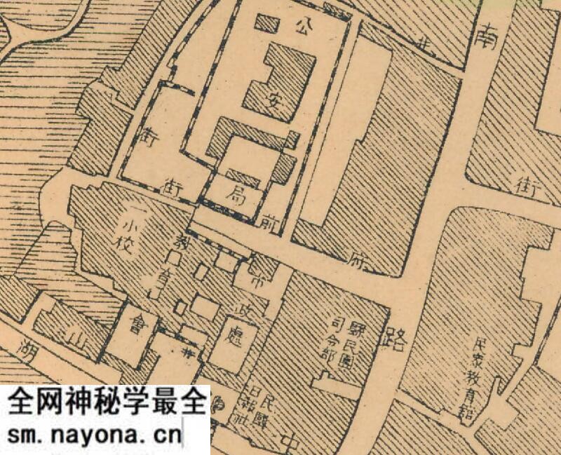 1933年《桂林街市图》预览图3 1933年《桂林街市图》预览图3