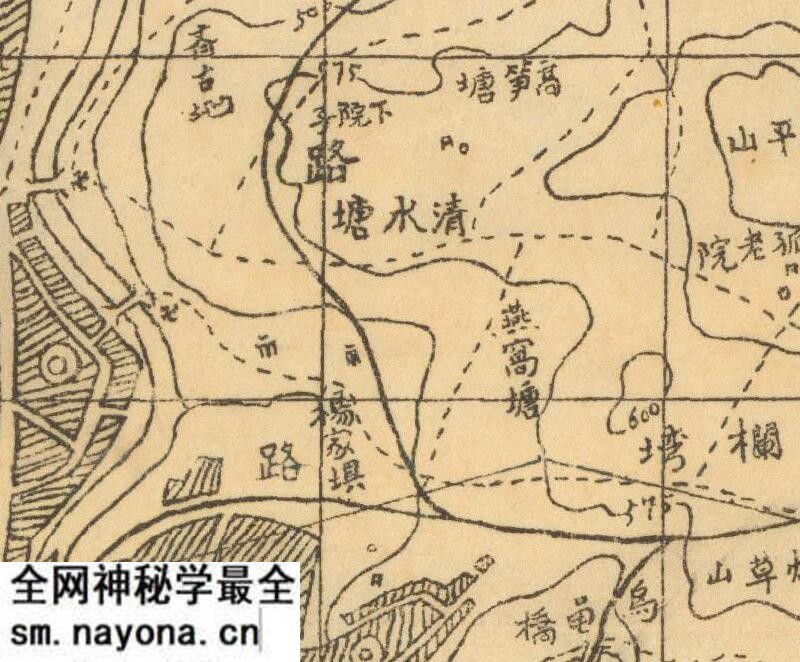 1939年《自贡市市区图》预览图2 1939年《自贡市市区图》预览图2