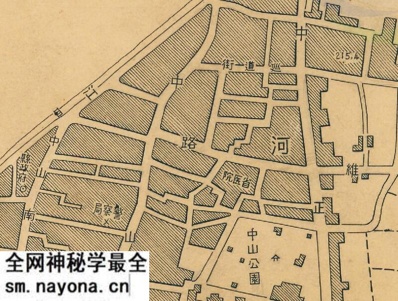 1947年湖北《光化县老河口城市图》预览图3 1947年湖北《光化县老河口城市图》预览图3