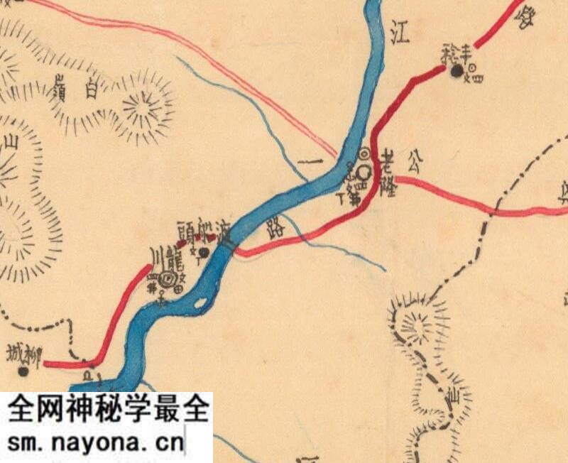 1941年广东《龙川县图》预览图1