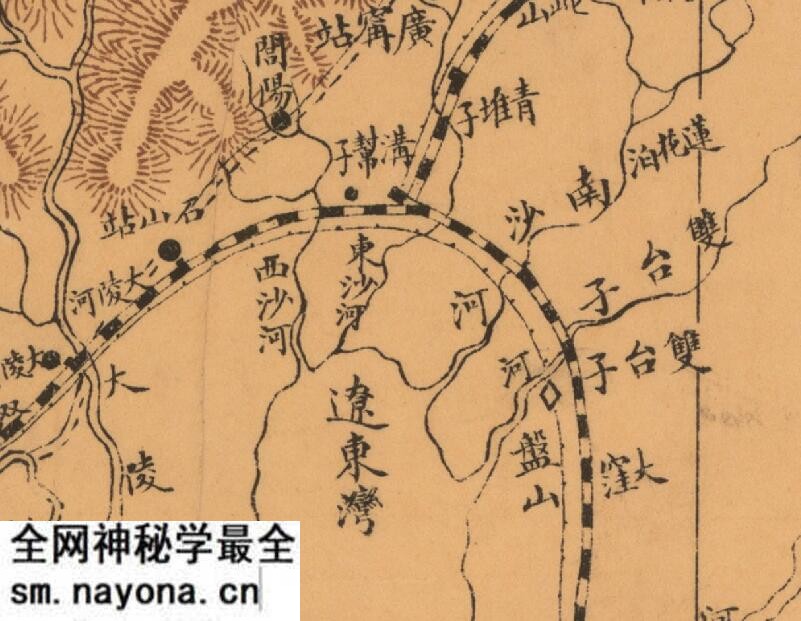 清末民初《奉天省全界地图》预览图3 清末民初《奉天省全界地图》预览图3