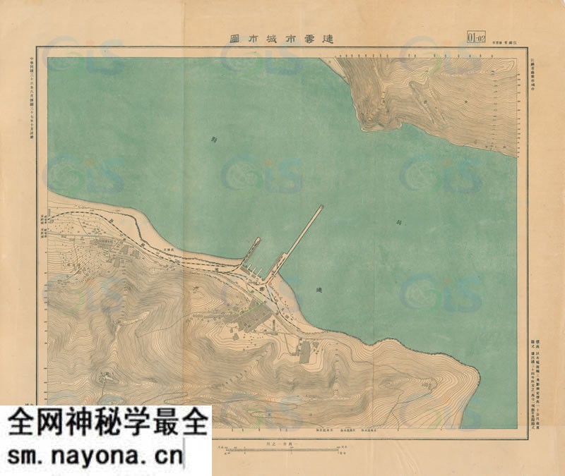 1948年《连云市城市图》预览图 1948年《连云市城市图》预览图