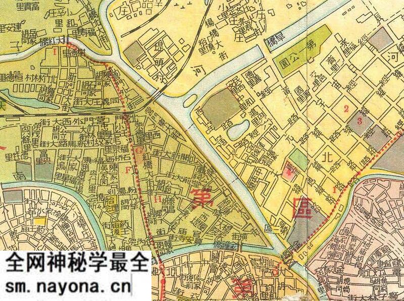 1946年《最新天津市街图》预览图3 1946年《最新天津市街图》预览图3