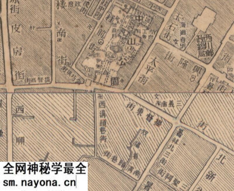 1947年《成都市郊图》预览图3 1947年《成都市郊图》预览图3