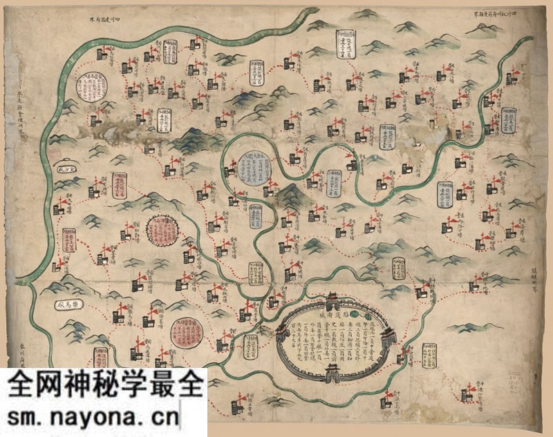 1911年云南《昭通府舆图》预览图