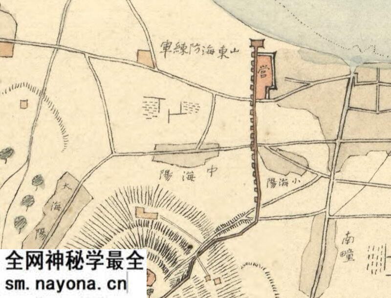 1883年烟台《芝罘港全图》预览图3 1883年烟台《芝罘港全图》预览图3