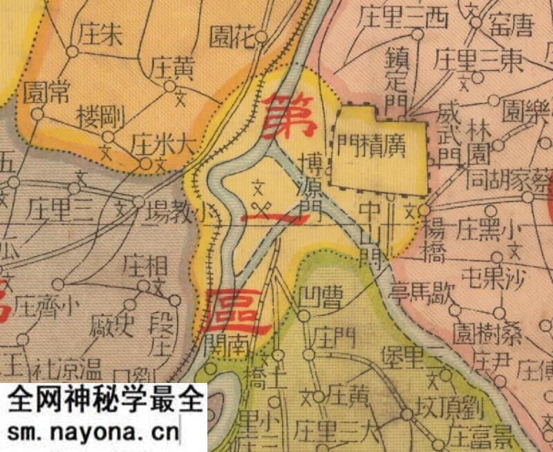 1934年《临清县十区暨邻封边区详细全图》预览图1 1934年《临清县十区暨邻封边区详细全图》预览图1