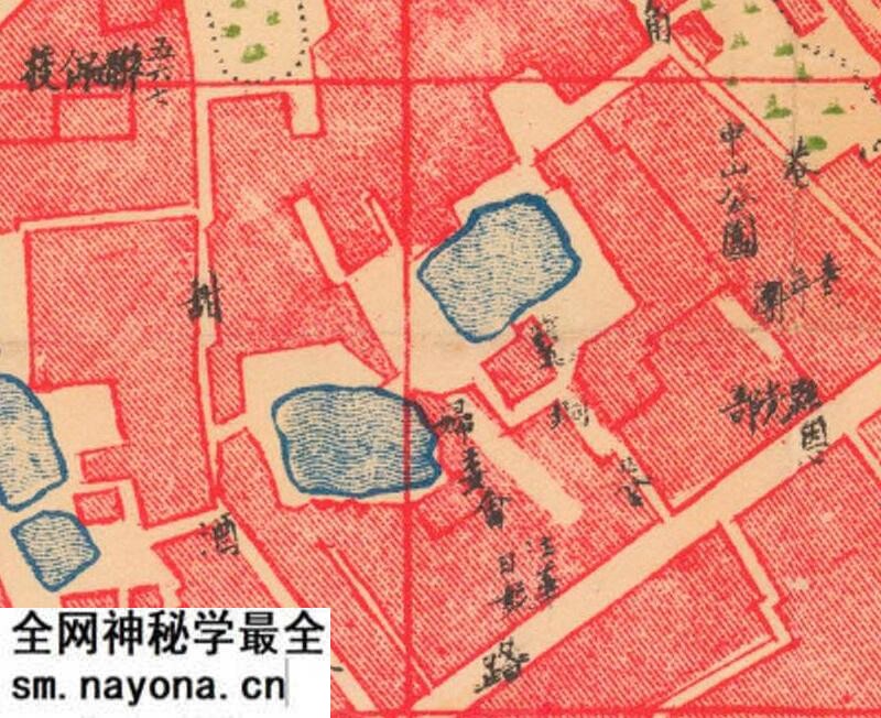 1941年《阳江县县城镇全图》预览图2 1941年《阳江县县城镇全图》预览图2