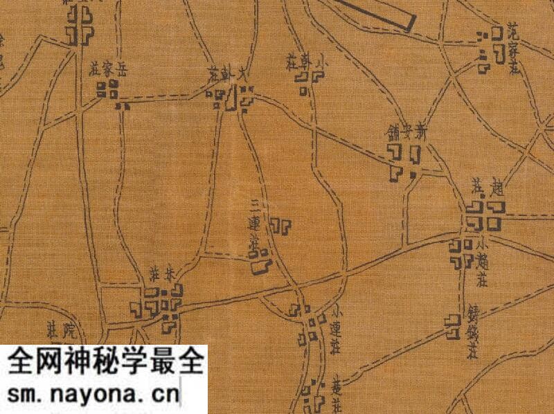 1936-1944年河北《保定现况图》预览图3 1936-1944年河北《保定现况图》预览图3