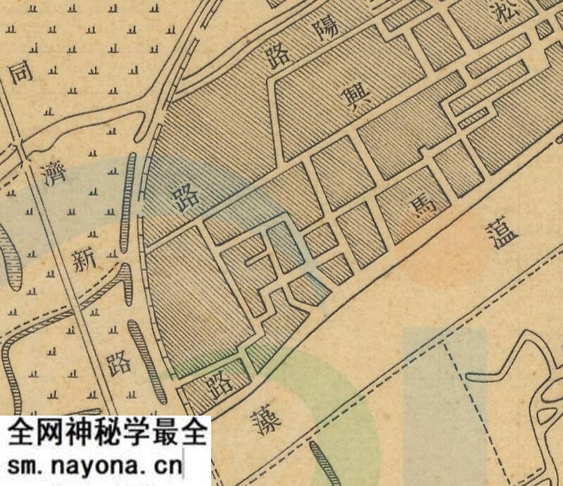 1947年《吴淞口城市图》预览图3 1947年《吴淞口城市图》预览图3