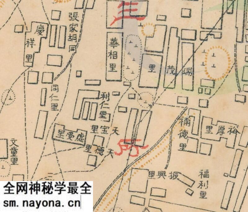 1934年《天津市图》预览图2 1934年《天津市图》预览图2