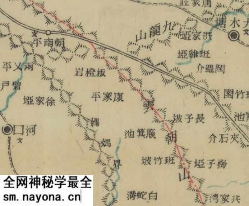1942年湖南《桑植县图》预览图2 1942年湖南《桑植县图》预览图2