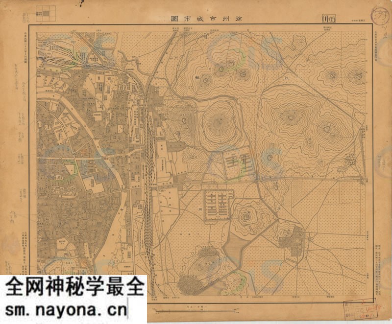 1947年《徐州市城市图》预览图1 1947年《徐州市城市图》预览图1