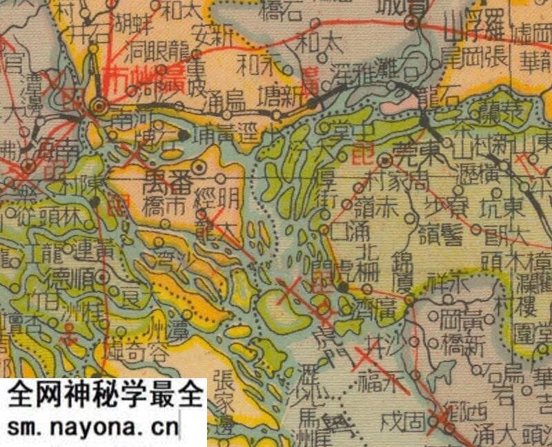 1946年《广东分县详图》预览图1 1946年《广东分县详图》预览图1