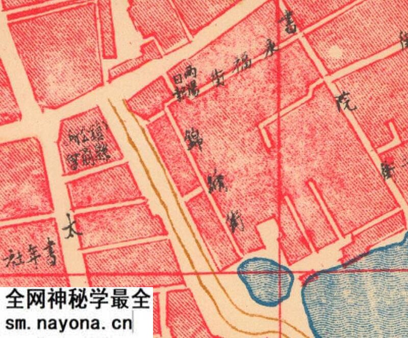 1941年《阳江县县城镇全图》预览图3 1941年《阳江县县城镇全图》预览图3