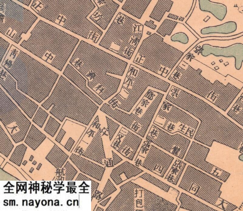 1948年湖北《沙市城市图》预览图3 1948年湖北《沙市城市图》预览图3