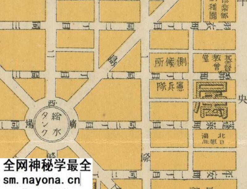 1922年《长春及附近现势图》预览图3 1922年《长春及附近现势图》预览图3