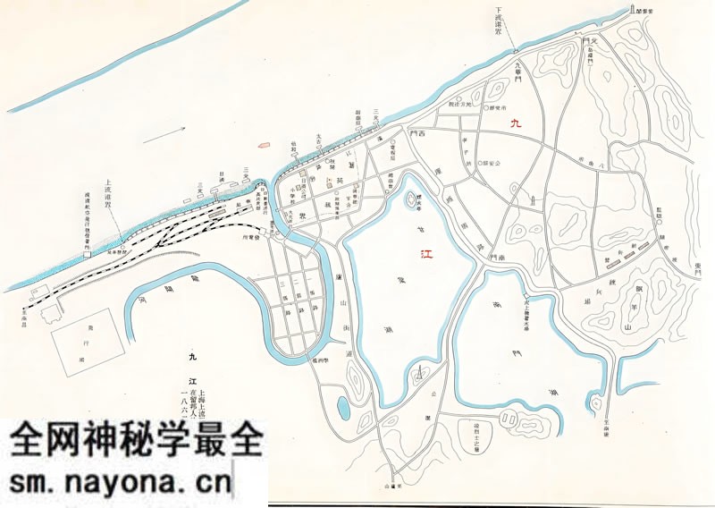 1935年《九江市街地图》预览图 1935年《九江市街地图》预览图