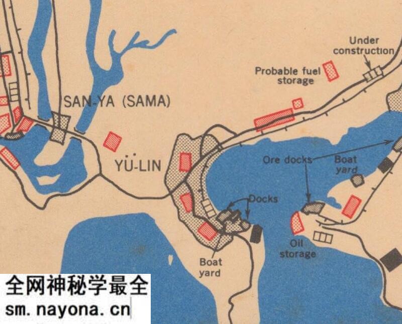 1944年三亚地图预览图2 1944年三亚地图预览图2