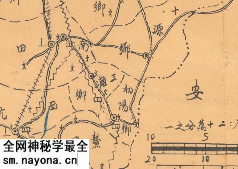 1941年《浙江省青田县图》预览图1 1941年《浙江省青田县图》预览图1