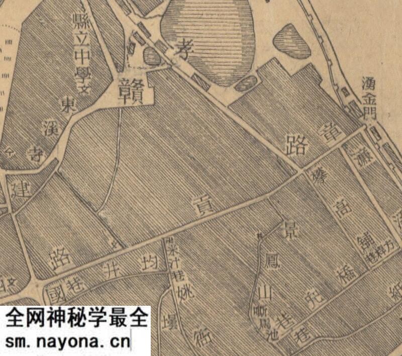 1947年《赣县城厢图》预览图1 1947年《赣县城厢图》预览图1
