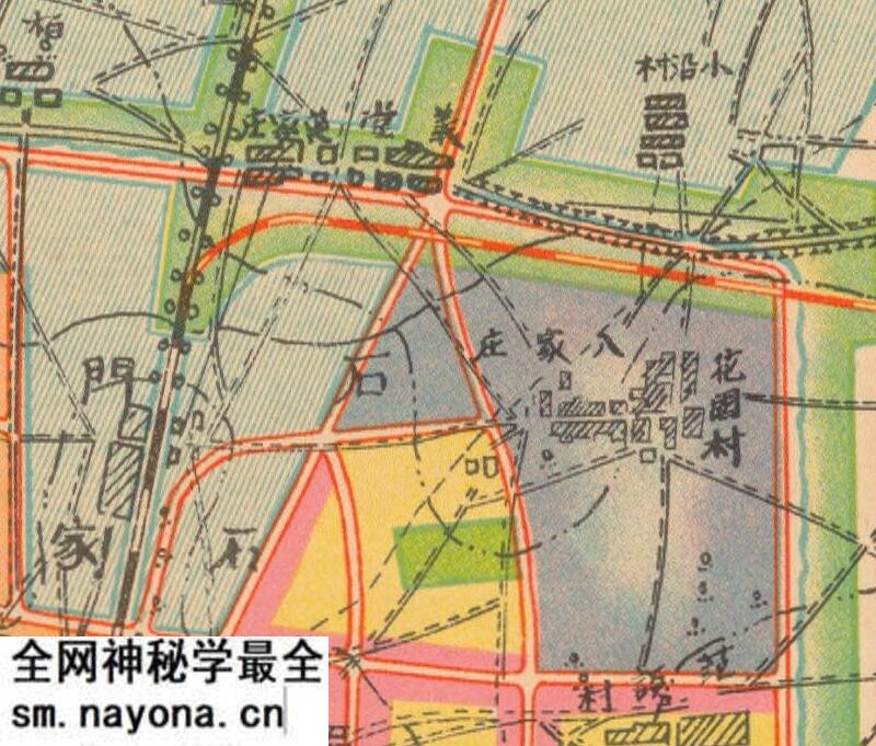 1939年《石家庄都市计画要图》预览图2