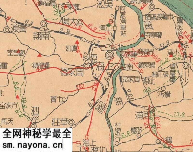 1948年《江苏邮区舆图》预览图2 1948年《江苏邮区舆图》预览图2
