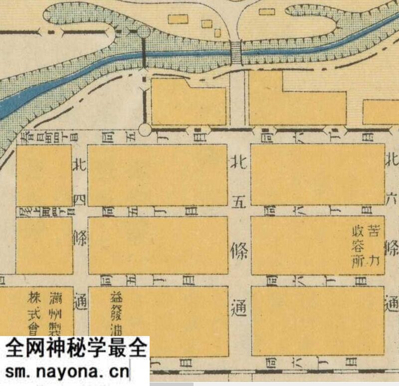 1922年《长春及附近现势图》预览图1 1922年《长春及附近现势图》预览图1