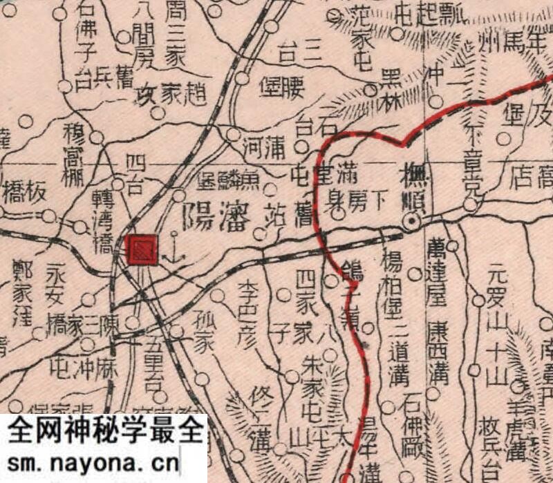 1917年辽宁《奉天省》地图预览图3 1917年辽宁《奉天省》地图预览图3