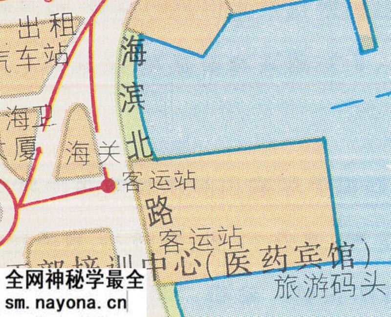 1993年《威海交通游览图》预览图2 1993年《威海交通游览图》预览图2