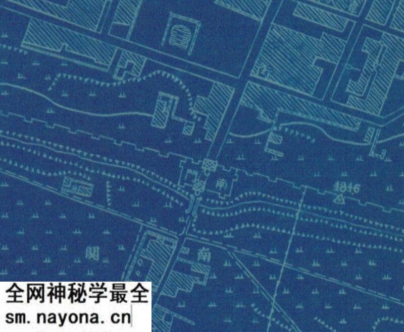 1948年陕西《凤翔县城厢图》预览图3 1948年陕西《凤翔县城厢图》预览图3