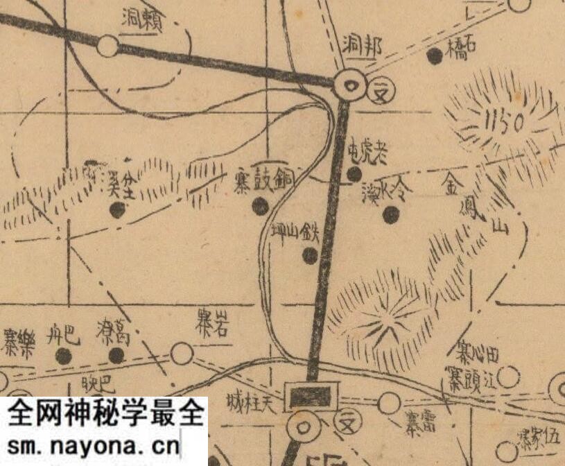 1941年贵州省《天柱县图》预览图1 1941年贵州省《天柱县图》预览图1