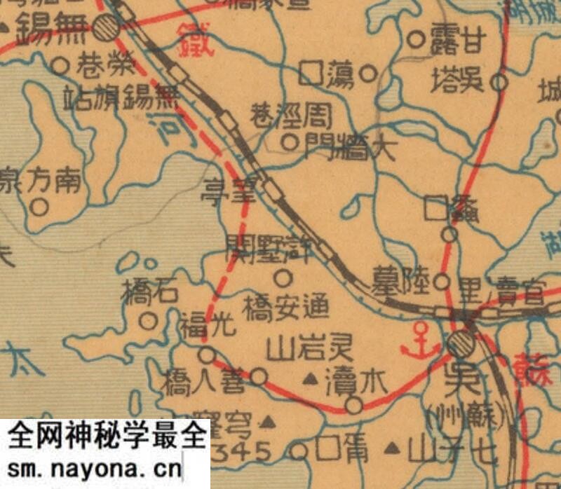 1937年《江苏最新形势图》预览图2 1937年《江苏最新形势图》预览图2