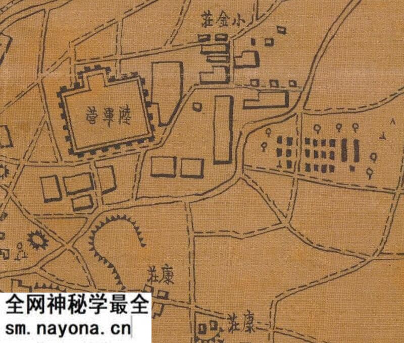 1936-1944年河北《保定现况图》预览图2 1936-1944年河北《保定现况图》预览图2