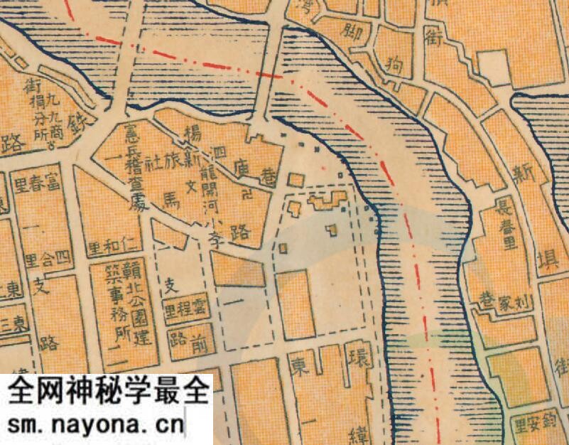 1926年《九江街市全图》预览图3 1926年《九江街市全图》预览图3