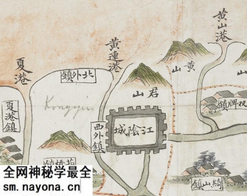 1866年《江阴全图》预览图2 1866年《江阴全图》预览图2
